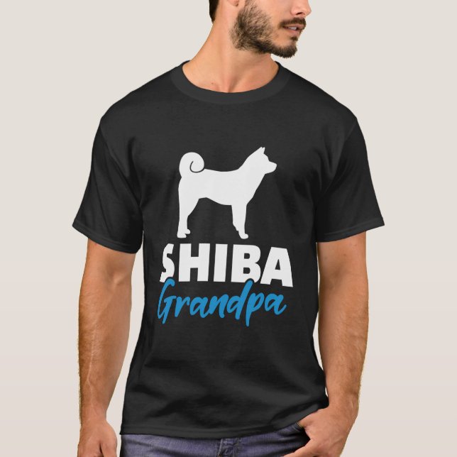 Camiseta Shiba Grandpa (Frente)