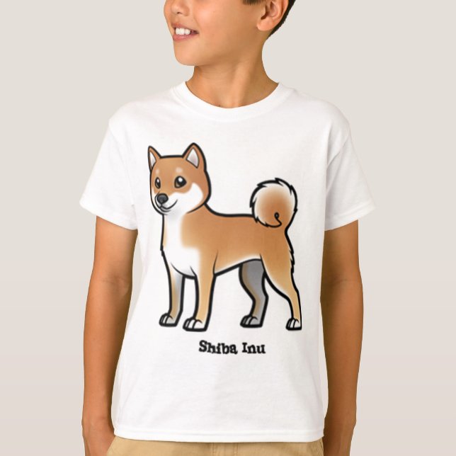 Camiseta shiba inu (Frente)