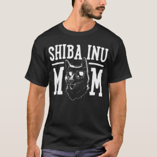 Camiseta Shiba Inu Cachorro Mãe Mãe