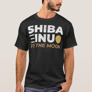 Camiseta Shiba Inu Coin Shiba Inu Crypto Shib Para A Lua S