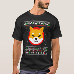 Camiseta Shiba Inu Coin Shiba Inu Fim de Natal