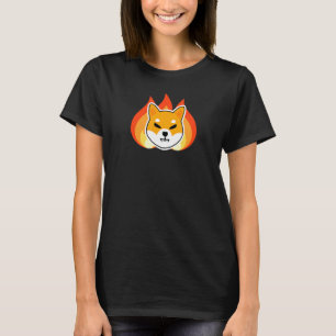 Camiseta Shiba Inu Crypto Burn Design