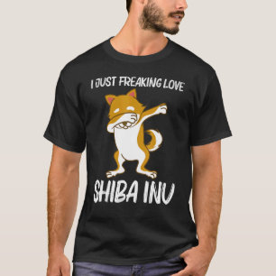 Camiseta Shiba Inu Cuta Para Homens Mulheres Japão Criou An