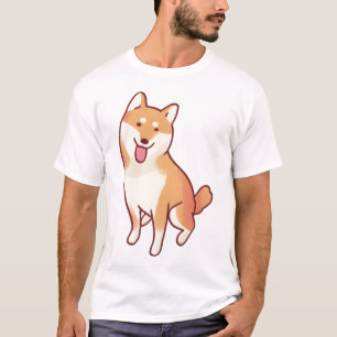 Camiseta Shiba inu Delight � Bela Arte Animal