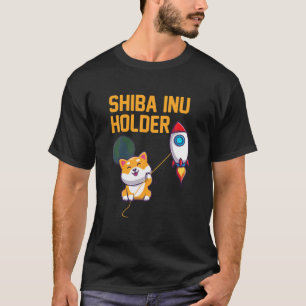 Camiseta Shiba Inu, Detentor de Moedas, Cripto Engraçado As