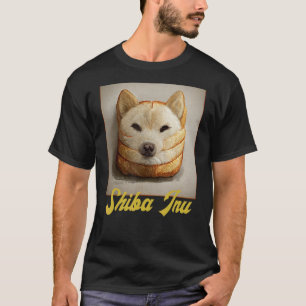 Camiseta Shiba Inu Doge Meme Loaf Do Pão Akita Inu Hokkai