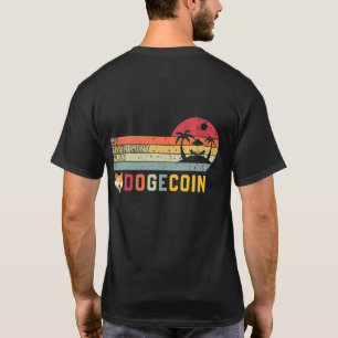 Camiseta Shiba Inu Dogue My Retirement Plan Dogecoin Crypto