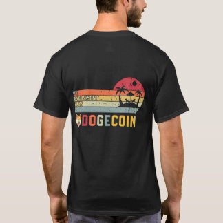 Camiseta Shiba Inu Dogue My Retirement Plan Dogecoin Crypto