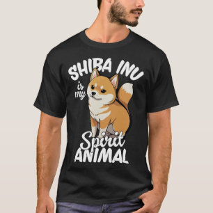 Camiseta Shiba Inu É O Meu Espírito Animal 1