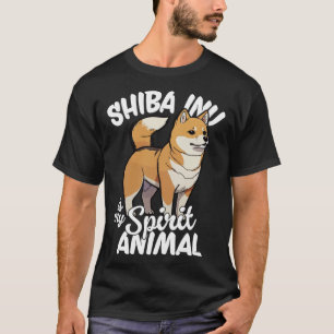 Camiseta Shiba Inu É O Meu Espírito Animal 1