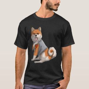 Camiseta Shiba Inu Eu Amo Mamãe Tatuagem Cachorro Engraçado