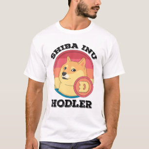 Camiseta Shiba Inu Hodler Crypto Token Coin Cryptocurrency