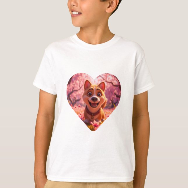 Camiseta Shiba Inu, incrivelmente fotogênica (Frente)
