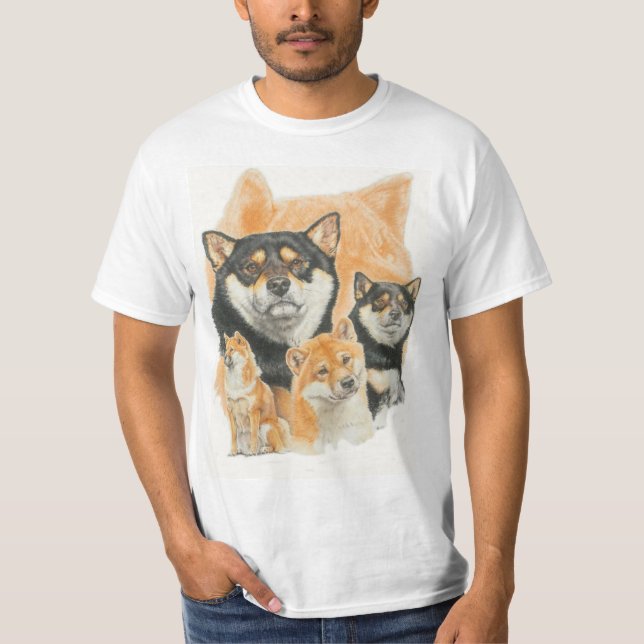 Camiseta Shiba Inu Medley (Frente)
