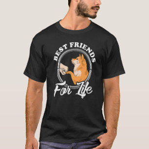 Camiseta Shiba Inu Melhores Amigos Shiba Inu