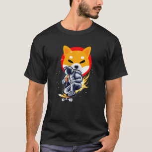 Camiseta Shiba Inu - Moedas - Token Para A Lua