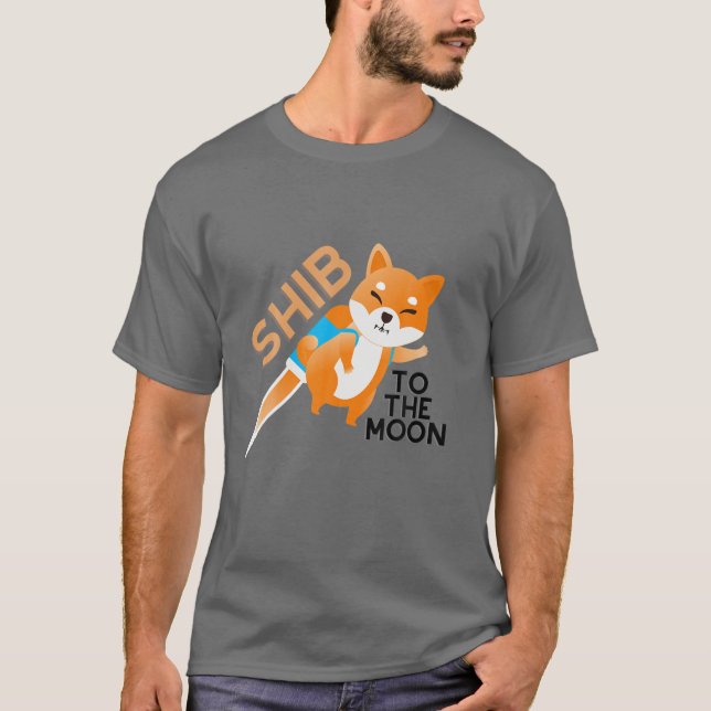 Camiseta Shiba Inu Moin Shiba Token Shiba (Frente)