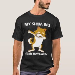 Camiseta Shiba Inu Para Animais De Criação Do Japão