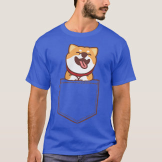 Camiseta Shiba Inu Pocket Puppy Dogs Lover Puppies Dog Owne