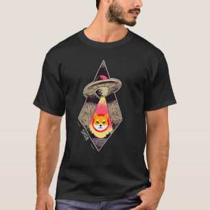Camiseta Shiba Inu Shib Crypto Ufo Moedas Gráficas Ufo Ho