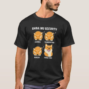 Camiseta Shiba Inu Shiba Inu Mãe Shiba Inu Segurança Pai