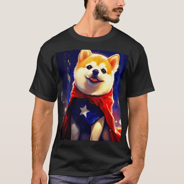 Camiseta Shiba Inu Star (Frente)