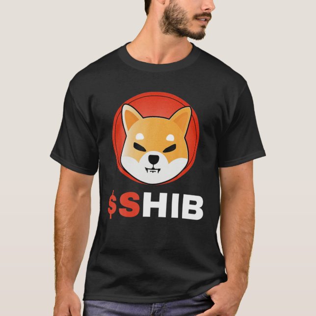 Camiseta Shiba Inu Token Crypto, $Shib Coin Cryptocurrency (Frente)