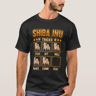 Camiseta Shiba Inu Traz Pet Puppy Trainer Mãe Pai
