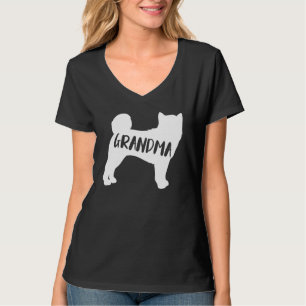 Camiseta Shiba Inu Vovó Engraçada Shiba Inu Proprietário de