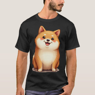 Camiseta Shiba Marshmallow