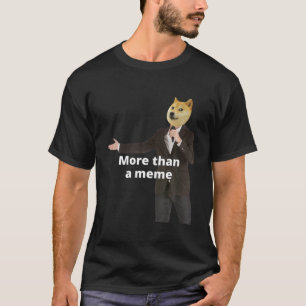 Camiseta Shiba Meme Engraçado "Mais De Um Meme" Para A Dog