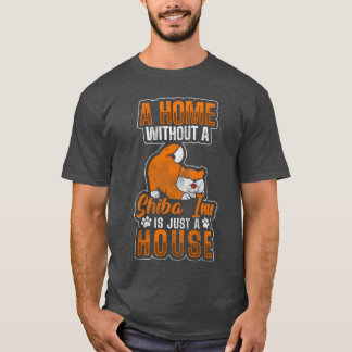 Camiseta Shiba Pedigree Dog Lover Cryptocurrency amigo