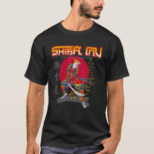 Camiseta ShibArmy Shiba Inu Crypto Warrior Samurai E Japa