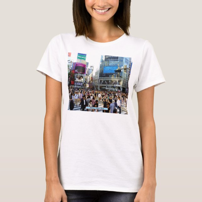 Camiseta Shibuya, Tóquio, Japão (Frente)