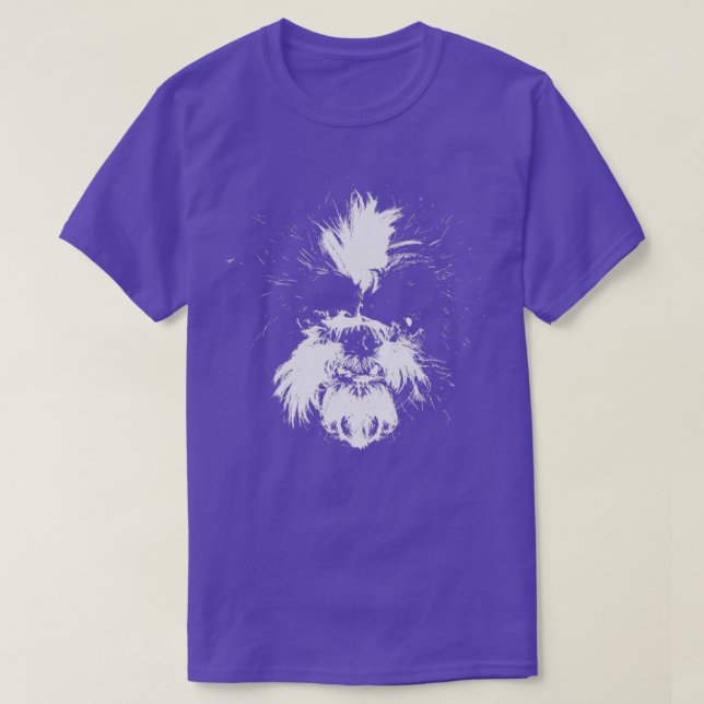 Camiseta Shih Tzu (Frente do Design)