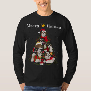 Camiseta Shih Tzu Árvore de Natal - Cão de Natal