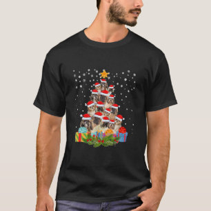 Camiseta Shih Tzu Christmas Tree Engraçado Xmas Para Shih