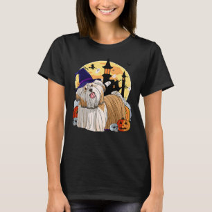 Camiseta Shih Tzu Cute Dog Halloween Bruxa
