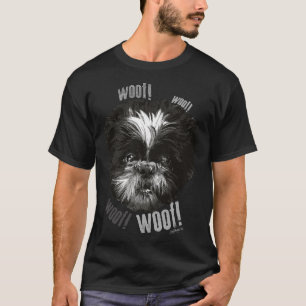 Camiseta Shih Tzu Diz Woof! Puta!