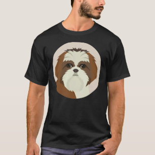 Camiseta Shih Tzu Dog Face