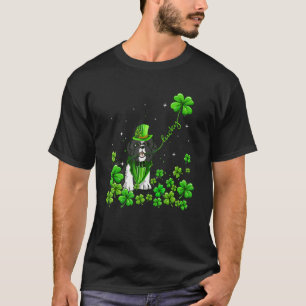 Camiseta Shih Tzu Dog Irish Green Shamrock C St Patricks