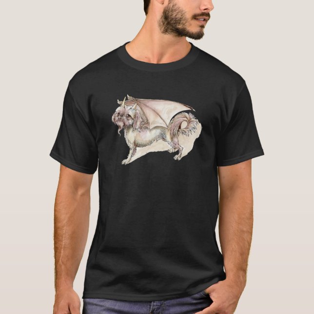 Camiseta Shih Tzu Dragon (Frente)