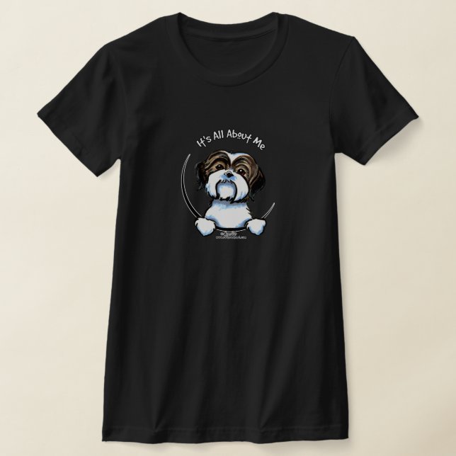 Camiseta Shih Tzu É Tudo Sobre Mim (Postura )