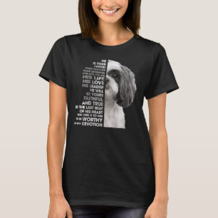 Camiseta Shih Tzu Ele É Seu Amigo