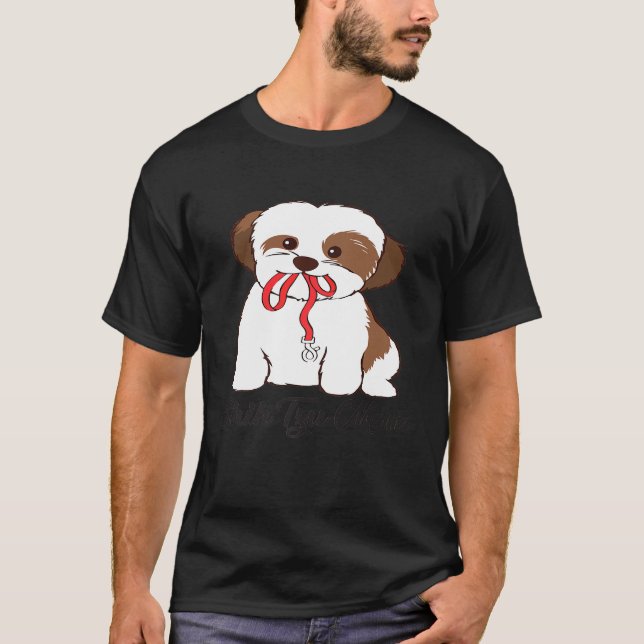 Camiseta Shih Tzu Mãe (Frente)