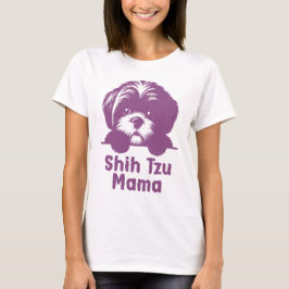 Camiseta Shih Tzu Mama, Shih Tzu Dog Lover