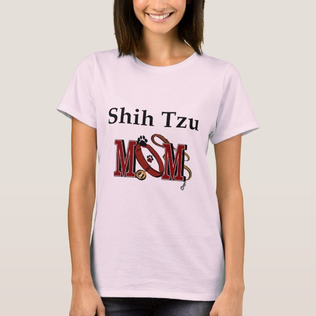 Camiseta Shih Tzu MOM Gifts (Frente)
