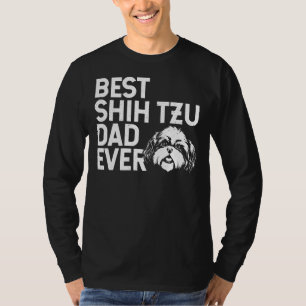 Camiseta Shih Tzu Pai Para Homens