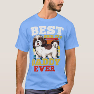 Camiseta Shih Tzu Pai Retro