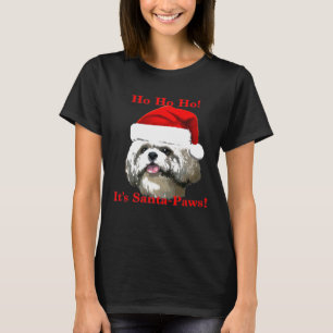 Camiseta Shih Tzu Papais noeis Paws
